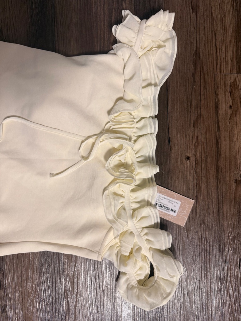 Meshki ‘Nova’ Ruffle Off Shoulder Maxi Dress - Picture 5 of 7